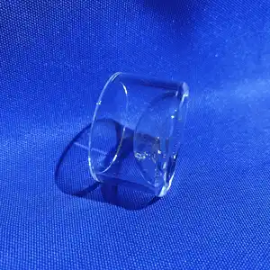 HY grossiste fournir personnalisé transparent clair Quartz verre Quartz anneau
