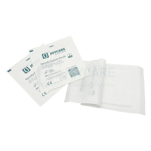 Tampone di garza Non tessuto approvato ISO CE sterilizzato 10x10cm,19x15,40, 8 strati - Product Image 2