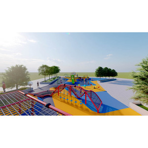 Equipo <span class=keywords><strong>de</strong></span> entretenimiento OEM Equipo <span class=keywords><strong>de</strong></span> juegos al aire libre Toboganes <span class=keywords><strong>de</strong></span> juegos personalizados comerciales Centro <span class=keywords><strong>de</strong></span> juegos para niños - Product Image 4