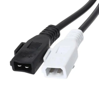 2x2 VGA Series Dual 2pin a 16pin OBD II OBD2 Cable adaptador de diagnóstico reemplazo para Audi Volkswagen