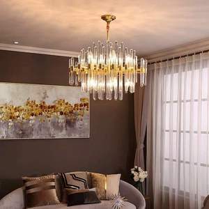 Sunsir candelabro de cristal luces colgantes mesa de comedor iluminación colgante moderna - Product Image 5