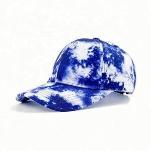 Nueva Gorra de Béisbol con Estampado Tie-Dye, Estilo Hip Hop, con Parches de Colores y Graffiti, Visera Protectora Solar con Degradado de Color - Product Image 4