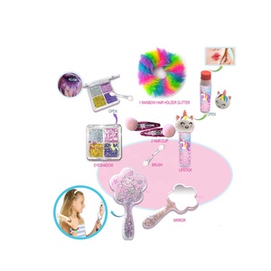 Juego <span class=keywords><strong>de</strong></span> regalo <span class=keywords><strong>de</strong></span> lápiz labial encantador <span class=keywords><strong>para</strong></span> niñas, sombra <span class=keywords><strong>de</strong></span> ojos adolescente y soporte <span class=keywords><strong>para</strong></span> el cabello arcoíris, juego <span class=keywords><strong>de</strong></span> <span class=keywords><strong>maquillaje</strong></span> <span class=keywords><strong>para</strong></span> fiesta, juego <span class=keywords><strong>de</strong></span> juguete <span class=keywords><strong>de</strong></span> <span class=keywords><strong>maquillaje</strong></span> <span class=keywords><strong>para</strong></span> niños - Product Image 2