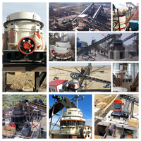 Concasseur à cône hydraulique PYB600 45-55tph avec revêtement de bol pour la fabrication de sable de dolomite