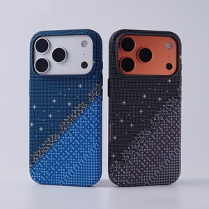 Funda Magnética de Lujo con Textura de Fibra de Carbono para iPhone 17 13 14 15 16 Pro Max 17 Air, Carga Inalámbrica, Protección Antigolpes - Product Image 5