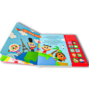 Nuovo Audiolibro Personalizzato con <span class=keywords><strong>Tecnologia</strong></span> Avanzata per l'Apprendimento Prescolare, Immagini Colorate, Parole e Figure Interattive con Funzione Touch-Speaking - Product Image 2