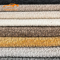 Kain Pelapis Sofa dan Furnitur Berkualitas Tinggi, Rajutan Interlock Tricot Charmeuse Pendek 100% Poliester