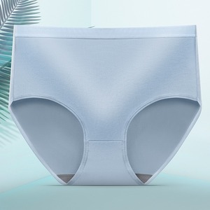 Celana Dalam Wanita Berkualitas Tinggi untuk Sehari-hari, Model Mid Waist, Warna Solid, untuk Wanita dan Remaja Putri - Product Image 6
