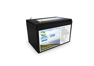 12.8V 12AH Lithium Iron Phosphate (LiFePO4) Lithium Ion Battery with Cycles and -20C to 55C Operating Temperature - Product Image 2