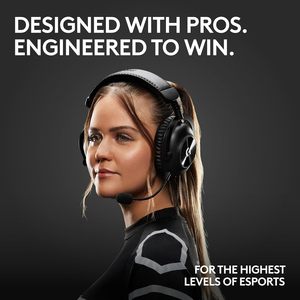 <span class=keywords><strong>Auriculares</strong></span> para juegos <span class=keywords><strong>Logitech</strong></span> <span class=keywords><strong>G</strong></span> <span class=keywords><strong>PRO</strong></span> <span class=keywords><strong>X</strong></span> 2 con conexión trimodal, controladores de grafeno de 50 mm, <span class=keywords><strong>auriculares</strong></span> supraaurales para jugadores profesionales - Product Image 3