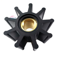 Pompe à turbine flexible en néoprène fermée HTong 8001-01K JMP Marine DJ 083-0901 DOOSA 60.06804-0001 Taille personnalisée Garantie 1 an
