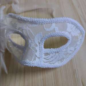 หน้ากากงานพรอมลูกไม้ลายดอกไม้สไตล์เวนิสสำหรับผู้หญิงหน้ากากแฟนซีแนววินเทจมาร์ดิกราส์ตกแต่งงานปาร์ตี้เทศกาล - Product Image 5