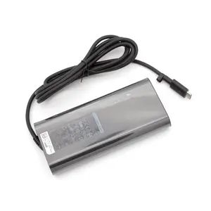Chargeur d'ordinateur <span class=keywords><strong>portable</strong></span> USB-C Type-C 130W de remplacement pour Dell Notebook 20V 6.5A, câble d'<span class=keywords><strong>alimentation</strong></span> HA130PM170 - Product Image 1