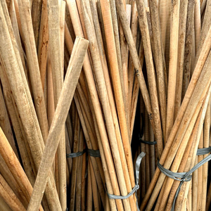 Vietnam Wooden Handle Natural Eucalyptus Broom Stick High Quality Eco-Friendly Toilet Dustpan Portable Waterproof Tampico - Product Image 3