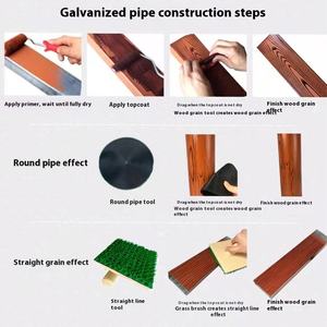 Haute qualité haute brillance PU <span class=keywords><strong>clair</strong></span> couche de finition haute brute couleur rouge peinture sur bois 2022 vente chaude peinture sur bois pour meubles bois - Product Image 4