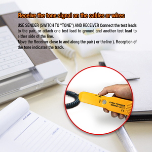 Détecteur <span class=keywords><strong>de</strong></span> fils électriques ALLOSUN, traqueur <span class=keywords><strong>de</strong></span> circuits, testeur <span class=keywords><strong>de</strong></span> continuité <span class=keywords><strong>de</strong></span> circuit/réseau téléphonique, testeur <span class=keywords><strong>de</strong></span> câbles <span class=keywords><strong>de</strong></span> <span class=keywords><strong>voiture</strong></span>, détecteur <span class=keywords><strong>de</strong></span> fils - Product Image 3