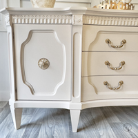 Meuble TV en bois massif de style crème français américain moderne Simple salon petit ménage casier meubles personnalisation