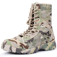 Bottes de Randonnée pour Hommes en Gros, Noires, à Fermeture Éclair, Respirantes, pour Été/Hiver, Extérieures, Antidérapantes, Anti-Perforation, Semelle Intérieure en Caoutchouc, pour Entraînement Tactique