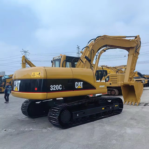 Excavatrice sur chenilles Caterpillar d'occasion pour 320CL 2019, poids opérationnel de 20 tonnes, capacité de la benne de 1,38 m³, moteur Mitsubishi, soupapes Eaton - Product Image 1