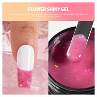 Collection brillante de fleurs populaires de Corée 16 couleurs 15ml vernis à ongles gel UV semi-permanent à tremper