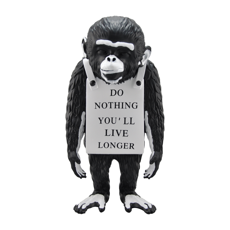 Banksy Monkey Home Decoration - Monkey King Kong Statue