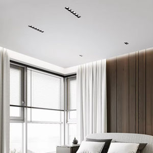 Modern 600*600MM Recessed LED <strong>Grille</strong> <strong>Light</strong> Square Aluminum Panel Fixture with 3*20W 4*20W <strong>T8</strong> LED Lamp for Warehouse Lighting - Product Image 6