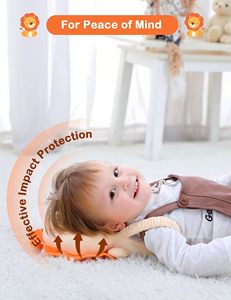 Mochila Protectora Ajustable para la Cabeza del Bebé, Almohadilla de Seguridad para Caminar, Protector de Cabeza para Niños Pequeños - Product Image 3