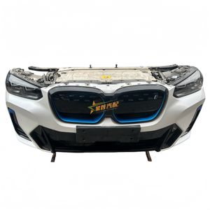 อะไหล่คุณภาพสูงสำหรับ <span class=keywords><strong>IX3</strong></span> G01 G08 ชุดกระจังหน้ารถยนต์ หม้อน้ำ และชุดไฟ ติดตั้งง่ายแบบ Bolt-On - Product Image 1