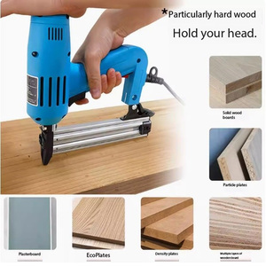 LONSLEY Engrapadora Eléctrica 2 en 1 F30 y Clavadora de <span class=keywords><strong>Clavos</strong></span> sin Cabeza con Motor sin Escobillas, Velocidad de 120 <span class=keywords><strong>Clavos</strong></span>/min para Bricolaje y Trabajos en Madera - Product Image 3