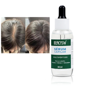 Suero de Tratamiento Capilar con Péptidos para el Crecimiento del Cabello con 10% de Glicerina, 1% de Pantenol y Extractos de Plantas para Reducir la Caída del Cabello - Product Image 1