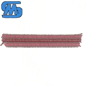 Garniture supérieure de chaussure à broderie perlée PU-Matériau de sandale <span class=keywords><strong>et</strong></span> de pantoufle de bricolage à la mode - Product Image 5