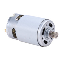 21V Brushed Motor 14 Gigi Cocok Gear DC Rs550 Motor untuk 4 6 Inci Cordless Mini Chainsaw Logging Saw Aksesoris Alat Listrik