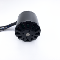 Moteur brushless puissant 6374 à capteur, 130kv 170kv avec capteur Hall pour planche à roulettes électrique et vélo électrique