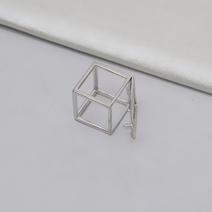 Componentes de Joyería, Base Abrible para Colgante de Cubo Mágico de la Felicidad, Plata S925, No Porosa, para Perlas DIY de 12-12.3 mm - Product Image 3