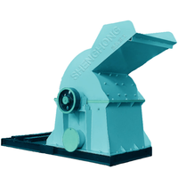 Broyeur de bois à grande capacité, broyeur de déchets de bois, machine multifonctionnelle 380V/415V/600V