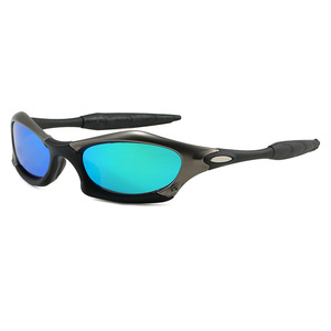 Nuevas gafas de sol de ciclismo antivaho UV400 de moda transfronterizas con marco semimetálico de correa ajustable para hombres - Product Image 3