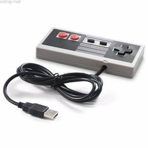 US STOCK 2 manettes de jeu filaires USB émuliées <span class=keywords><strong>NES</strong></span> pour Windows, MAC, Linux, Raspberry Pi, Retropie, émulateurs <span class=keywords><strong>NES</strong></span> - Product Image 2
