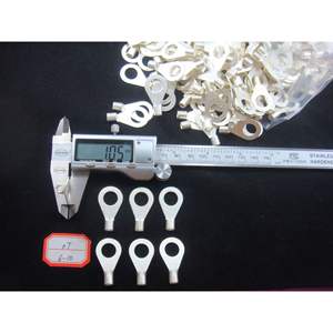 Terminal de Anillo Han Yi OT6-10 de Cobre 6 AWG para Conexión de Cable Eléctrico - Product Image 3