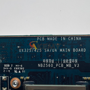 Placa BASE DE portátil UX325UA para <span class=keywords><strong>ASUS</strong></span> <span class=keywords><strong>ZenBook</strong></span> UX325U U4700U U3700U UX325UA placa base de portátil con CPU R3 R5 R7 100% pruebas OK Stk - Product Image 6