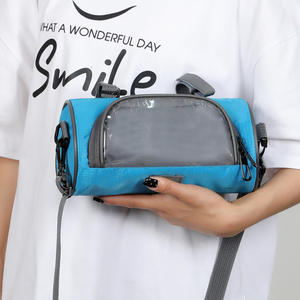 Bolsa Impermeable para Manillar de Bicicleta, Bolsa Delantera para Viga de 2L, Almacenamiento de Equipo de Ciclismo, Negro, Azul, Verde, Naranja - Product Image 5