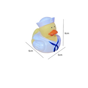 Uniforme <span class=keywords><strong>Forces</strong></span> armées militaire canards en caoutchouc soldat canard pour enfants jeu d'eau presser jouet petit canard jaune petit cadeau - Product Image 2