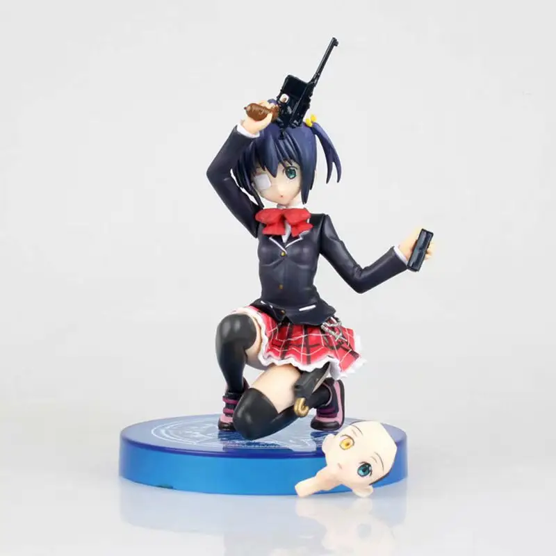 Figuras de acción de Takanashi Rikka, juguetes de PVC, sin tener en cuenta que mi adolescente, allusiones de Grandeur Modelo de muñeca