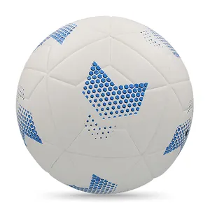 Kunden spezifischer Druck Match Qualität Fußball Größe 4 Fußball Größe 5 Aufblasbare Fußball Fußbälle