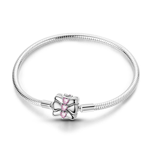 Amuleto de Plata con Zirconia de Moda Europea y Americana, Diseño Vintage Abierto para Mujer, Chapado en Plata, Forma de Corazón, Uso Diario - Product Image 2