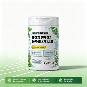 Extrait naturel de Horny Goat Weed 800mg, gélules de soutien sportif, 90 pièces, améliore l'endurance et l'énergie, complément alimentaire quotidien à base de plantes - Product Image 5