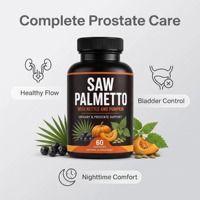 Capsules de Palmier Nain OEM avec Racine d'Ortie et Extrait de Graine de Citrouille – Complément Alimentaire pour la Santé de la Prostate et Urinaire