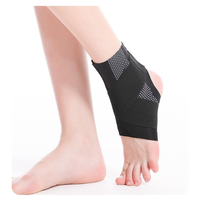 Attelle de cheville réglable et respirante pour la récupération des entorses, protection sportive, manchon de compression quotidien, flexible, unisexe, en nylon