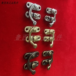 Serrure de meuble en acier au carbone 27 mm x 33 mm, fermoir de tiroir traditionnel sans clé - Product Image 4