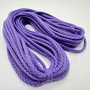 Cordon tressé épais 4/5 mm à huit brins coloré pour bricolage, tapisseries, accessoires <span class=keywords><strong>de</strong></span> reliure et cordons <span class=keywords><strong>de</strong></span> serrage - Product Image 5