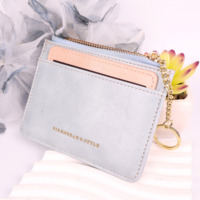 Portefeuille personnalisé durable à plusieurs fentes, porte-cartes en cuir PU, étui promotionnel pour cartes bancaires et permis de conduire, compact, fin et portable